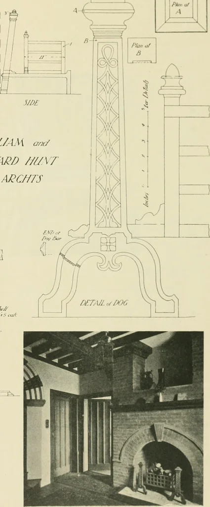 An illustration from Garden city houses and domestic interior details, 1913, leaf 102
