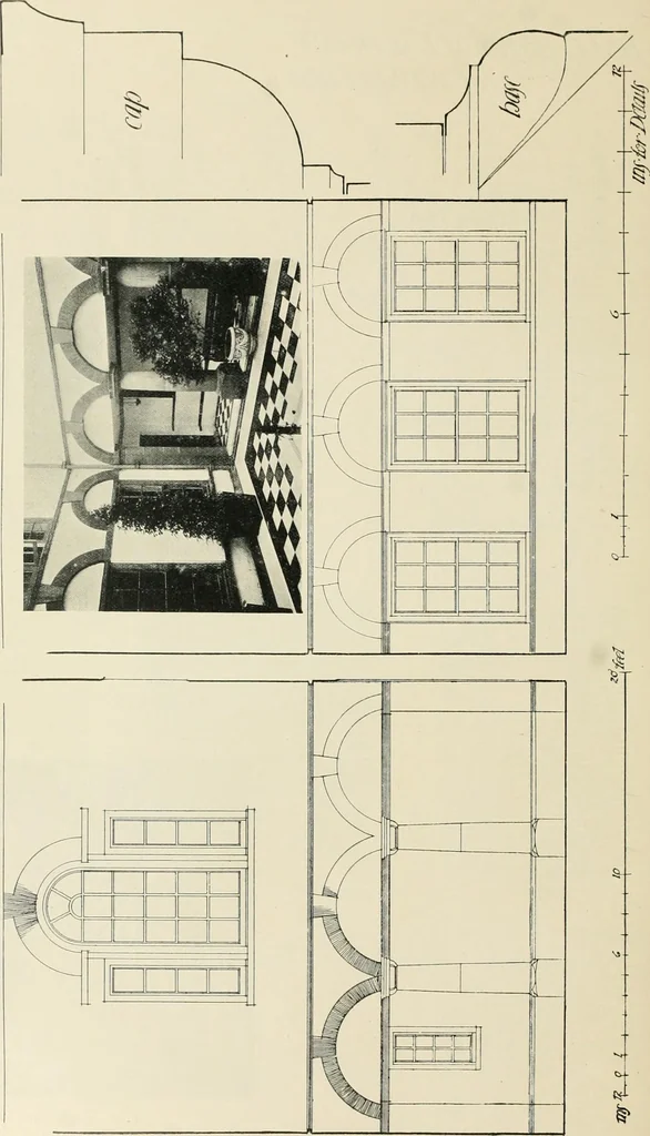 An illustration from Garden city houses and domestic interior details, 1913, leaf 103
