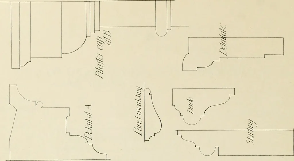 An illustration from Garden city houses and domestic interior details, 1913, leaf 107