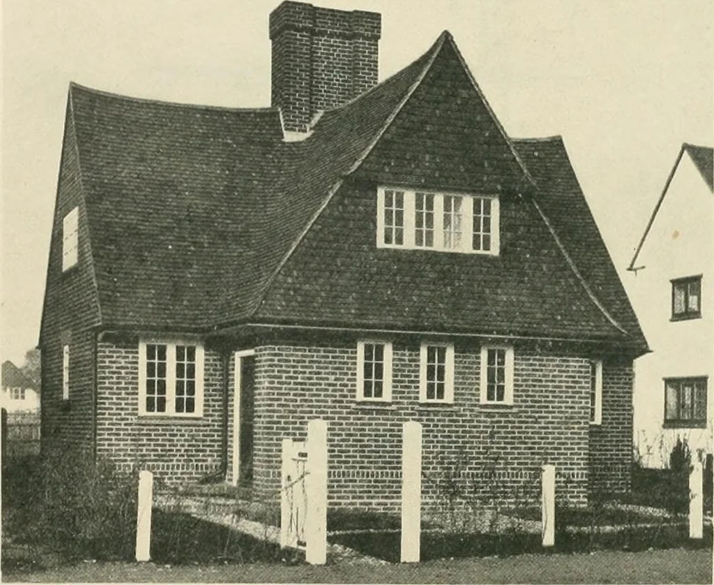 An illustration from Garden city houses and domestic interior details, 1913, leaf 17