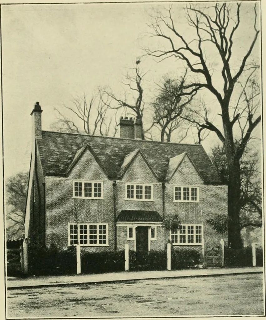 An illustration from Garden city houses and domestic interior details, 1913, leaf 22