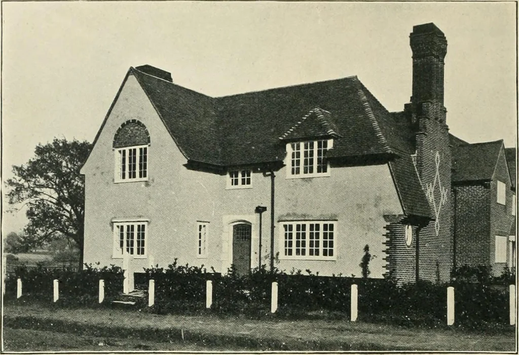 An illustration from Garden city houses and domestic interior details, 1913, leaf 27