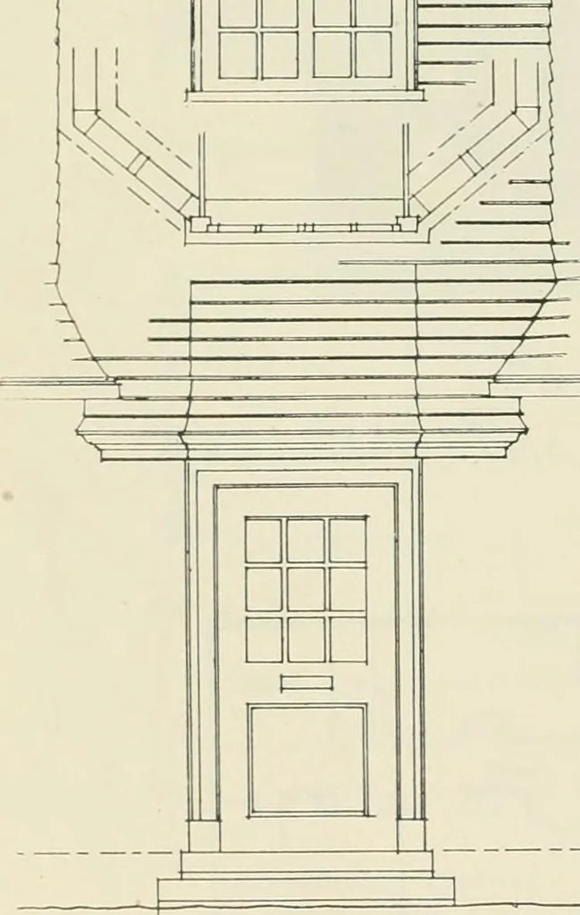 An illustration from Garden city houses and domestic interior details, 1913, leaf 37