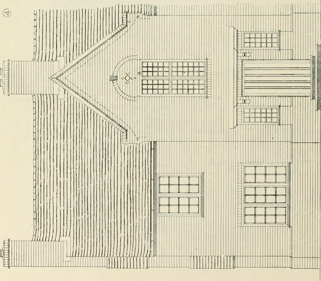 An illustration from Garden city houses and domestic interior details, 1913, leaf 43