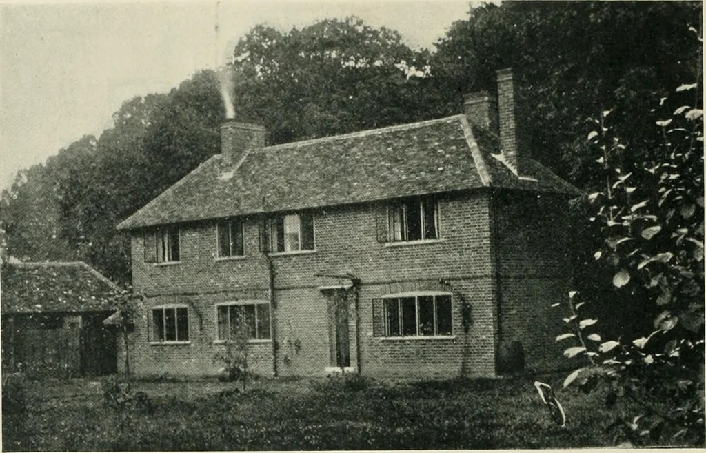 An illustration from Garden city houses and domestic interior details, 1913, leaf 53