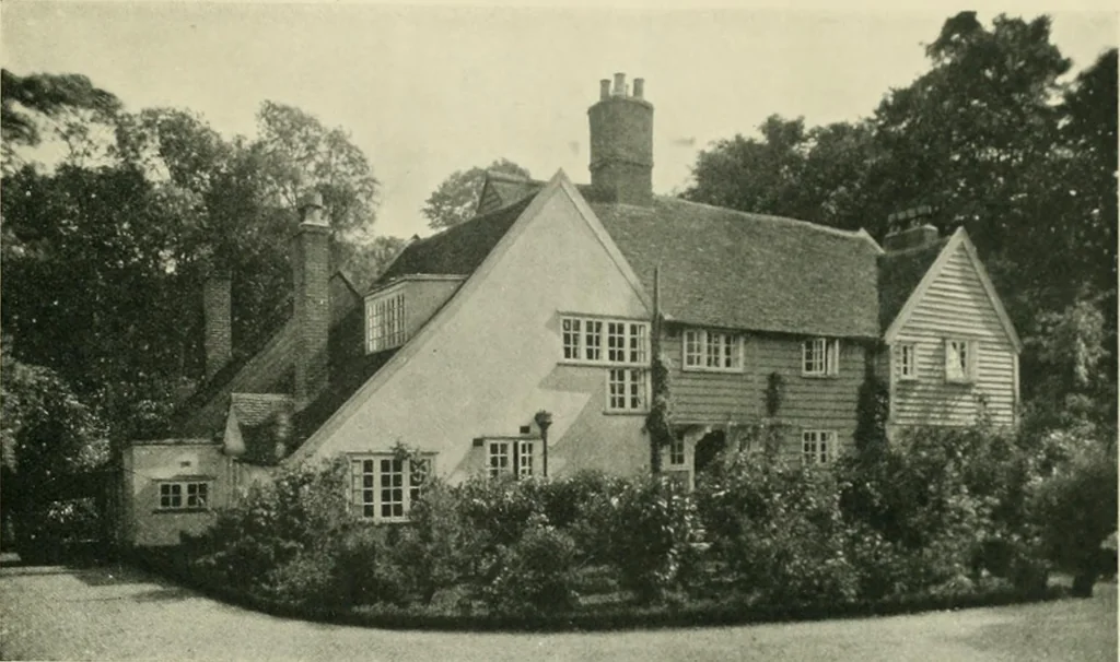 An illustration from Garden city houses and domestic interior details, 1913, leaf 66