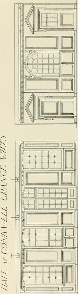 An illustration from Garden city houses and domestic interior details, 1913, leaf 71