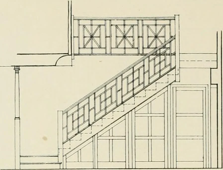 An illustration from Garden city houses and domestic interior details, 1913, leaf 75