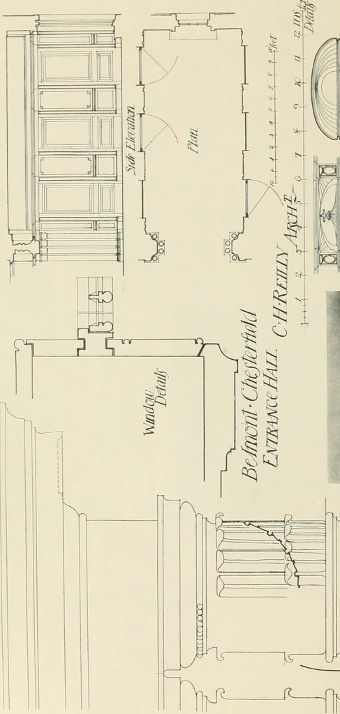 An illustration from Garden city houses and domestic interior details, 1913, leaf 81