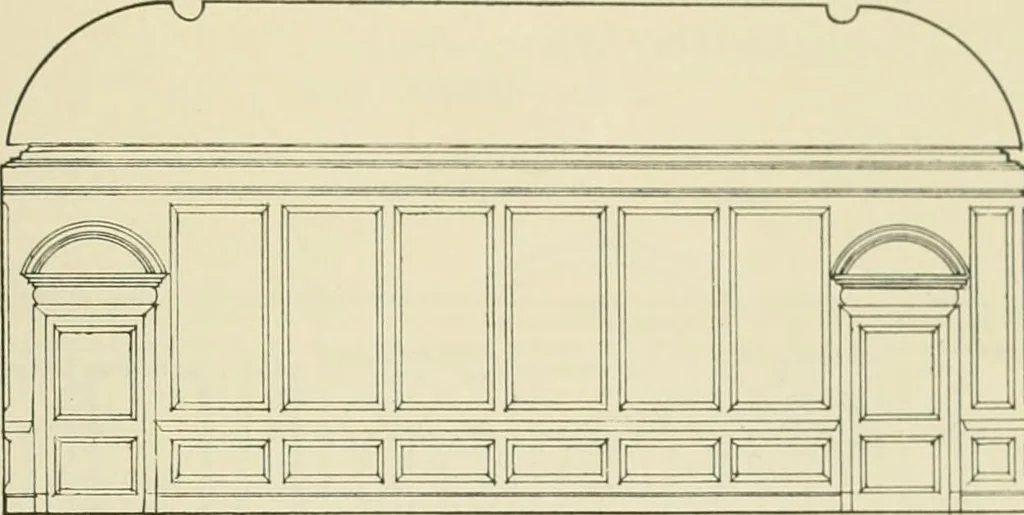 An illustration from Garden city houses and domestic interior details, 1913, leaf 86