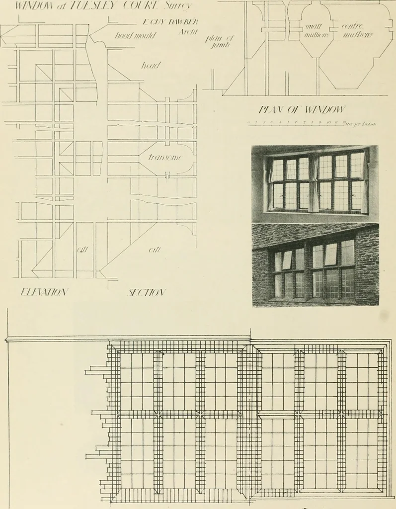 An illustration from Garden city houses and domestic interior details, 1913, leaf 89