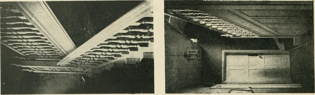 An illustration from Garden city houses and domestic interior details, 1913, leaf 95