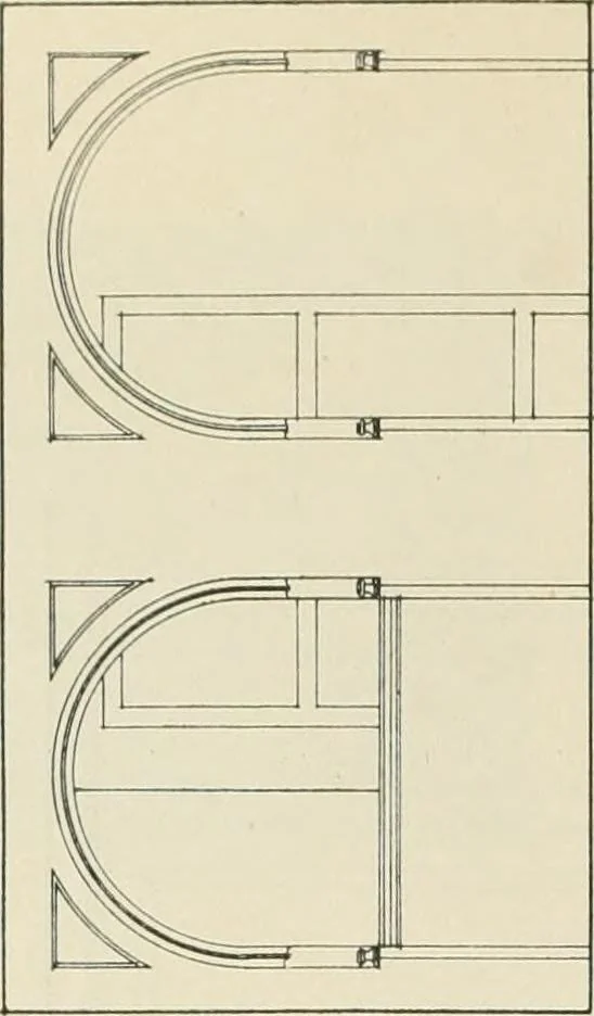 An illustration from Garden city houses and domestic interior details, 1913, leaf 97