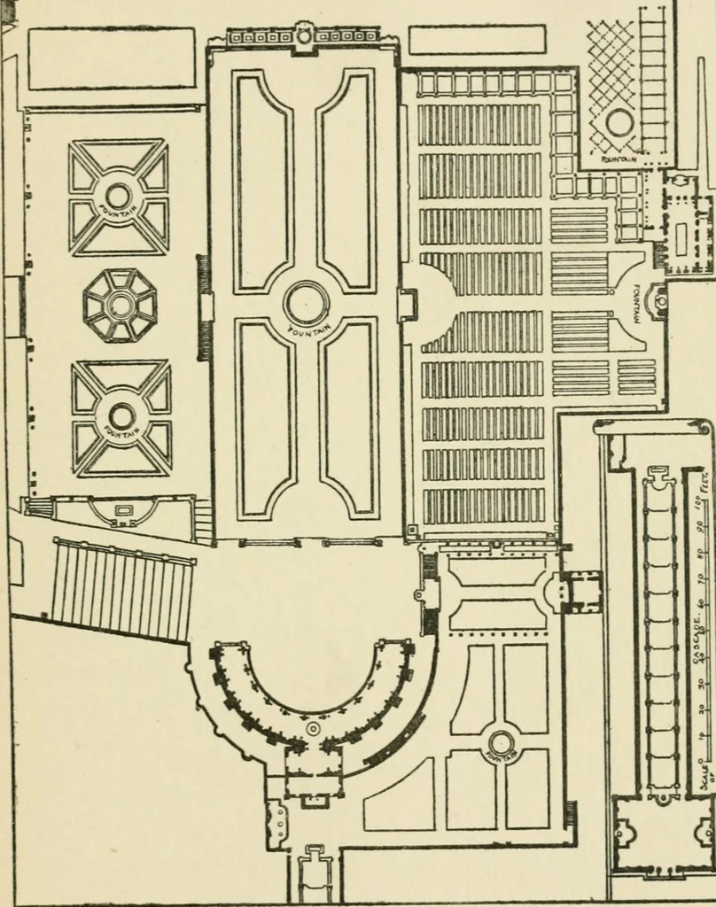 An illustration from Garden-craft old and new, 1895, leaf 194
