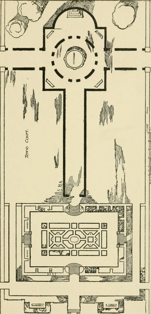 An illustration from Garden-craft old and new, 1895, leaf 200