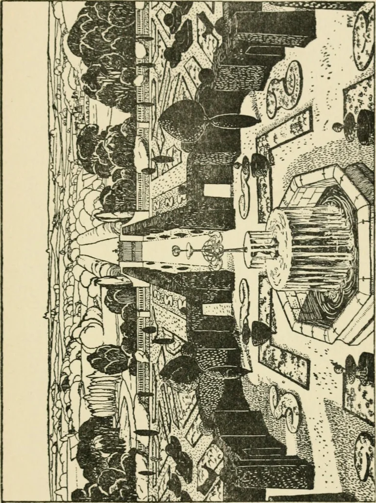 An illustration from Garden-craft old and new, 1895, leaf 222