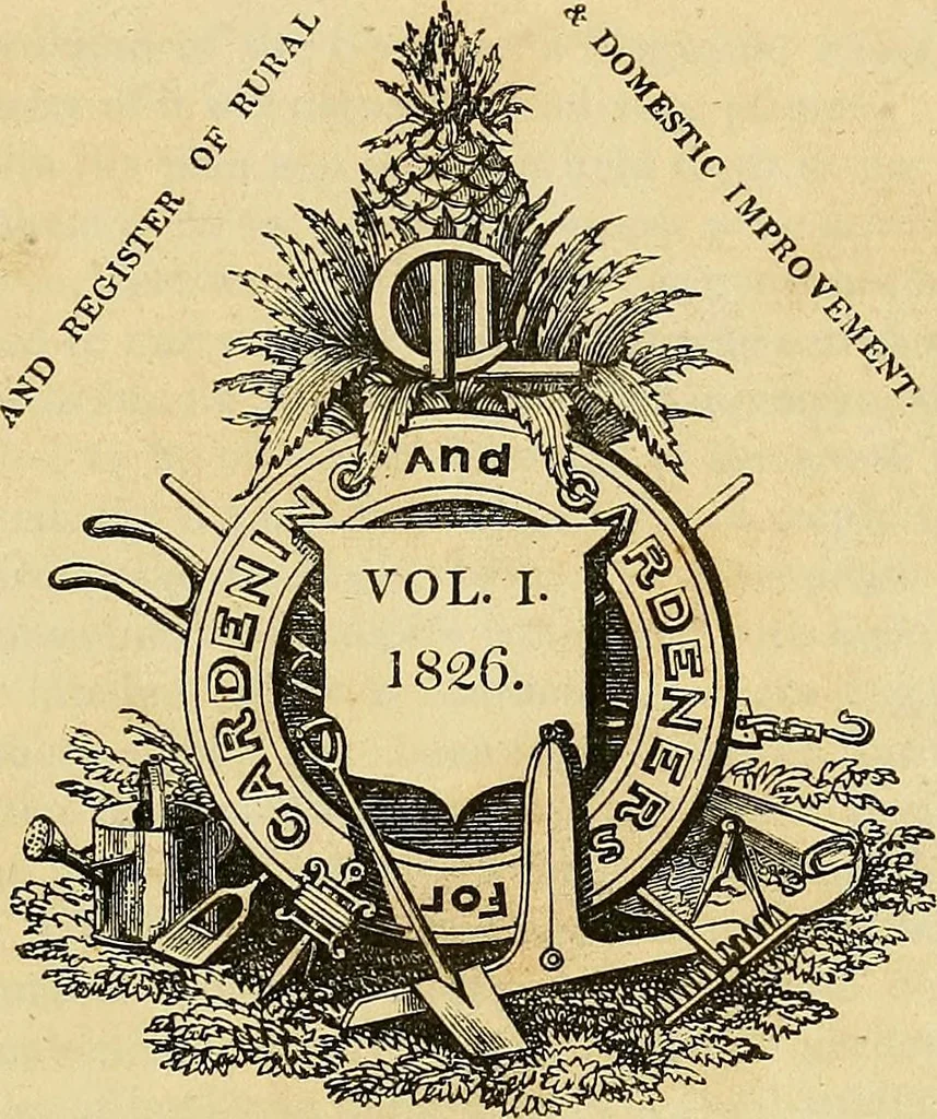 An illustration from The gardener's magazine and register of rural & domestic improvement, 1826, leaf 3
