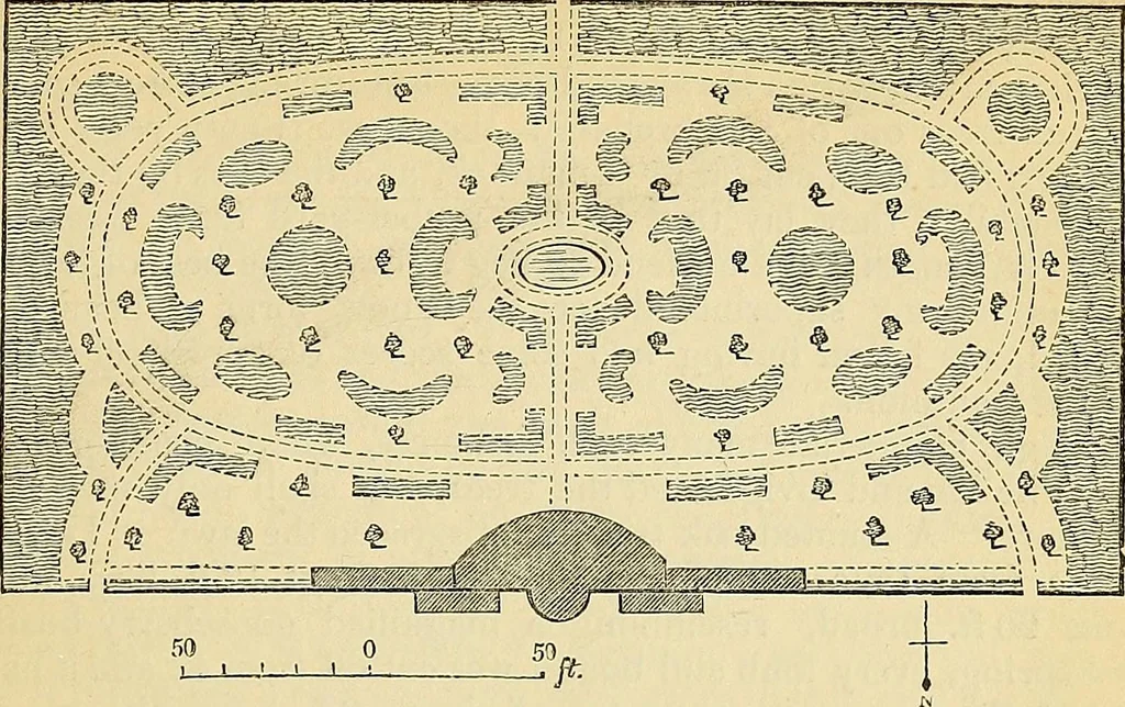 An illustration from The gardener's magazine and register of rural & domestic improvement, 1826, leaf 41