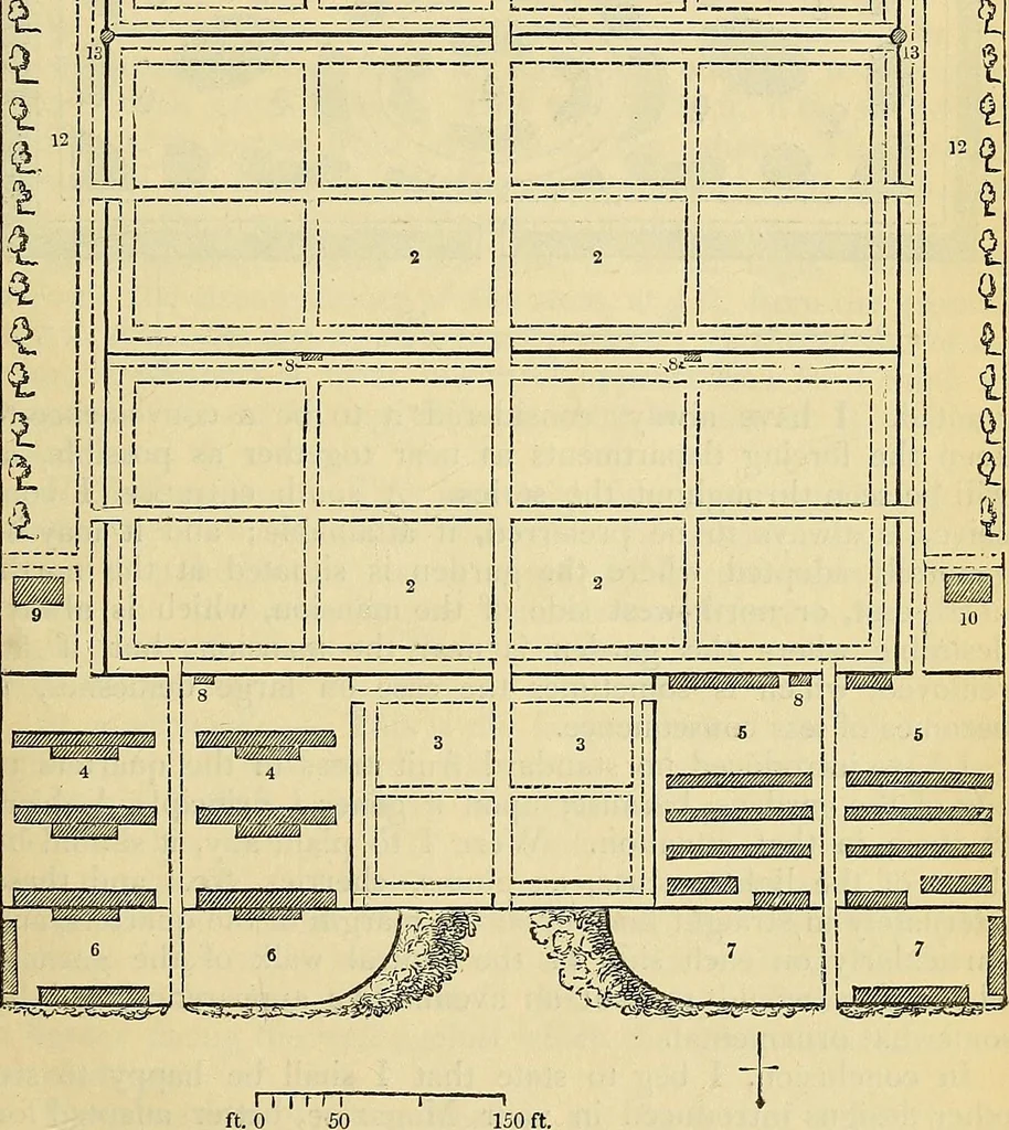 An illustration from The gardener's magazine and register of rural & domestic improvement, 1826, leaf 93