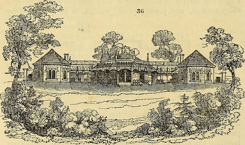 An illustration from The gardener's magazine and register of rural & domestic improvement, 1826, leaf 148