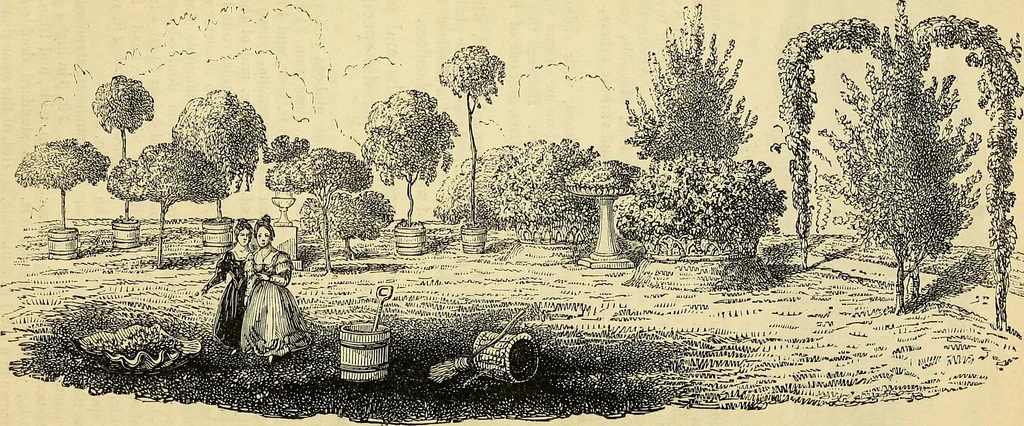 An illustration from The gardener's magazine and register of rural & domestic improvement, 1826, leaf 252