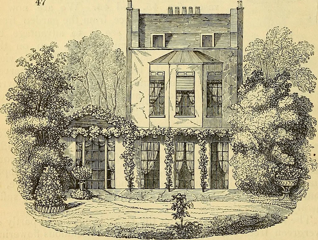 An illustration from The gardener's magazine and register of rural & domestic improvement, 1826, leaf 336