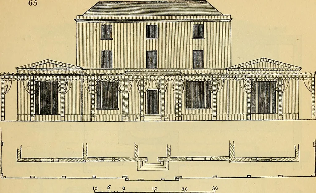 An illustration from The gardener's magazine and register of rural & domestic improvement, 1826, leaf 381
