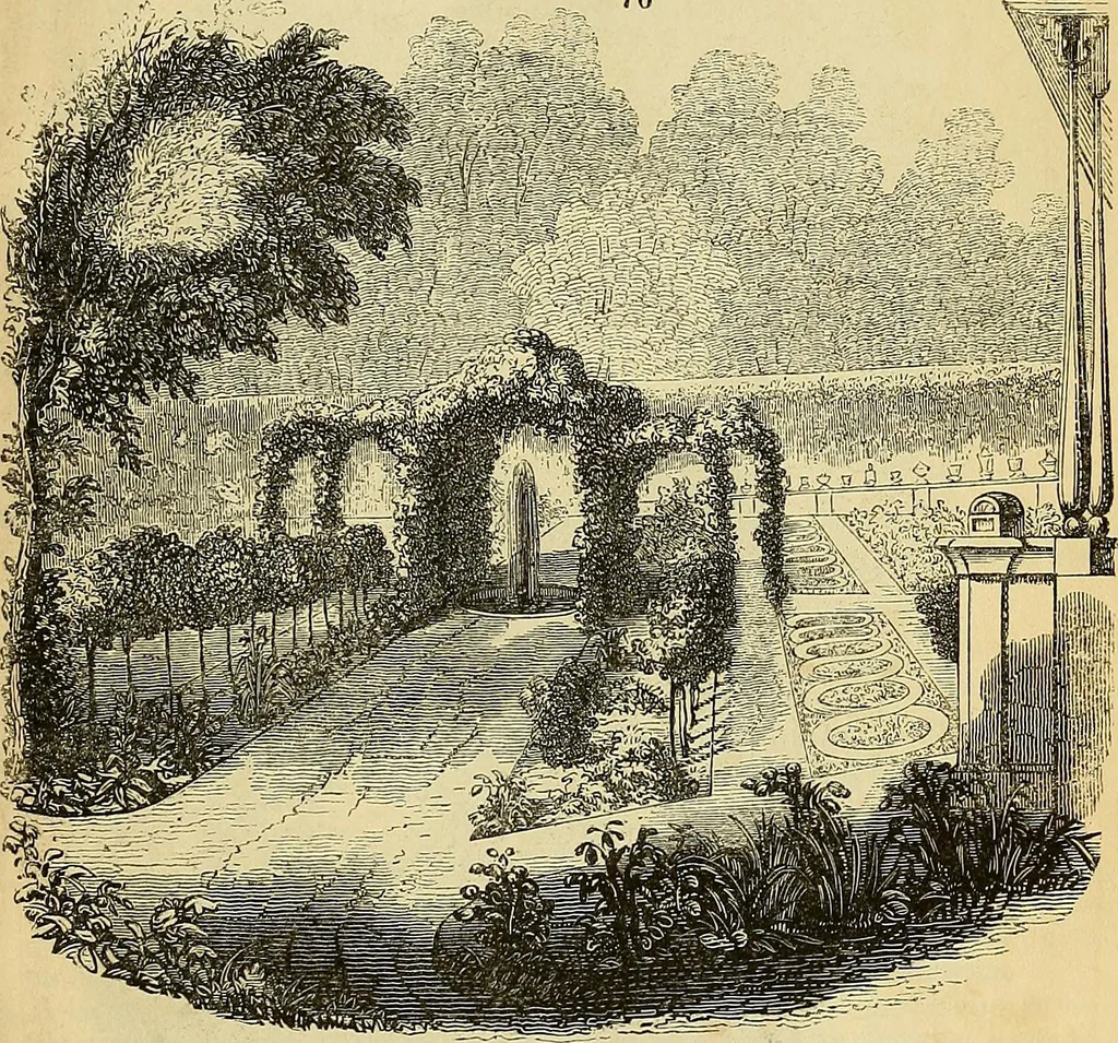 An illustration from The gardener's magazine and register of rural & domestic improvement, 1826, leaf 427