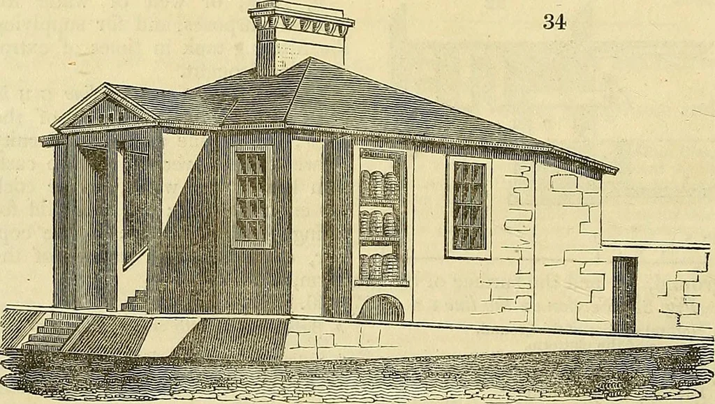 An illustration from The gardener's magazine and register of rural & domestic improvement, 1826, leaf 172