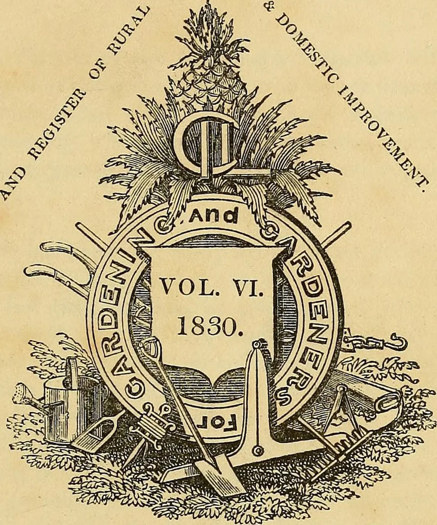 An illustration from The gardener's magazine and register of rural & domestic improvement, 1826, leaf 5