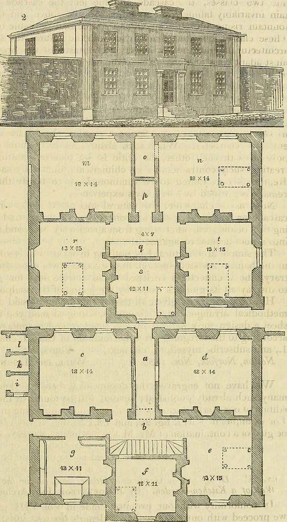 An illustration from The gardener's magazine and register of rural & domestic improvement, 1826, leaf 37