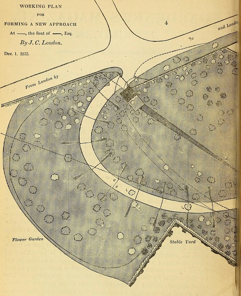 An illustration from The gardener's magazine and register of rural & domestic improvement, 1826, leaf 76