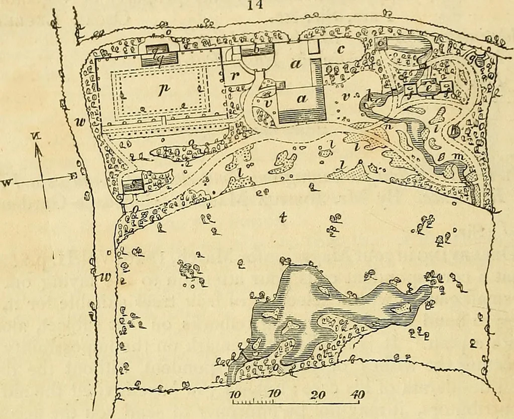 An illustration from The gardener's magazine and register of rural & domestic improvement, 1826, leaf 20