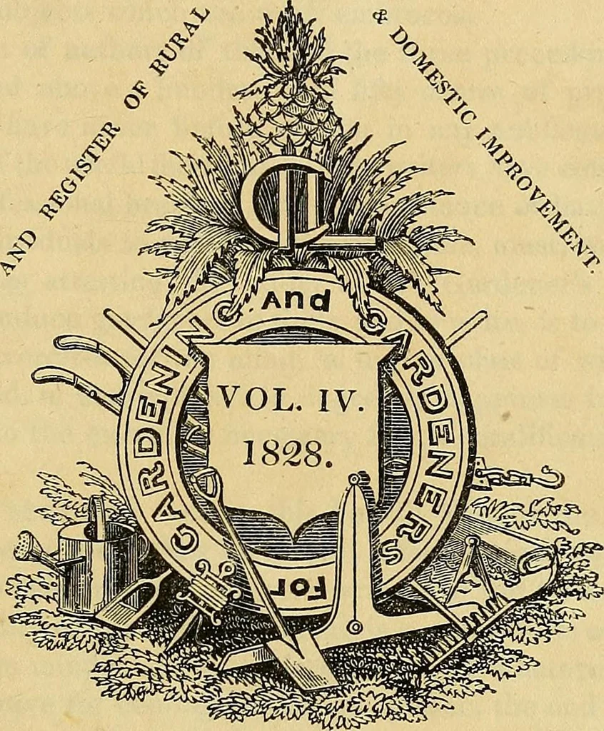 An illustration from The gardener's magazine and register of rural & domestic improvement, 1826, leaf 3