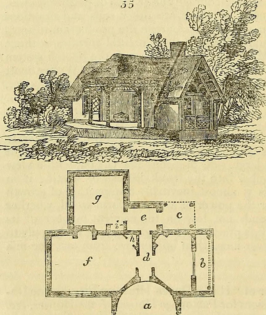 An illustration from The gardener's magazine and register of rural & domestic improvement, 1826, leaf 54