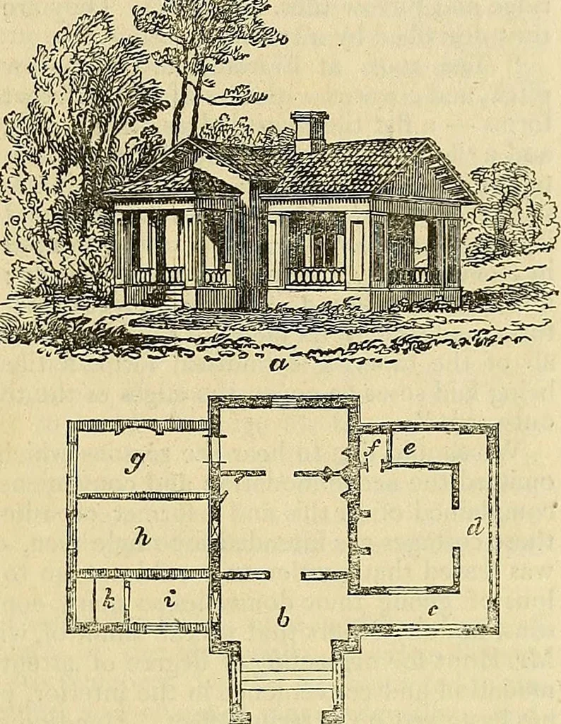 An illustration from The gardener's magazine and register of rural & domestic improvement, 1826, leaf 55