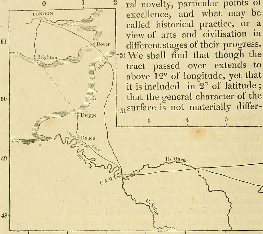 An illustration from The gardener's magazine and register of rural & domestic improvement, 1826, leaf 14