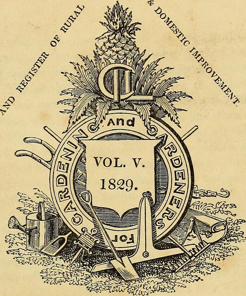 An illustration from The gardener's magazine and register of rural & domestic improvement, 1826, leaf 3