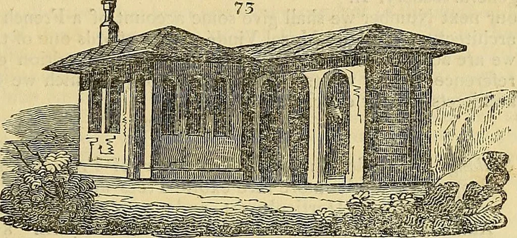 An illustration from The gardener's magazine and register of rural & domestic improvement, 1826, leaf 331