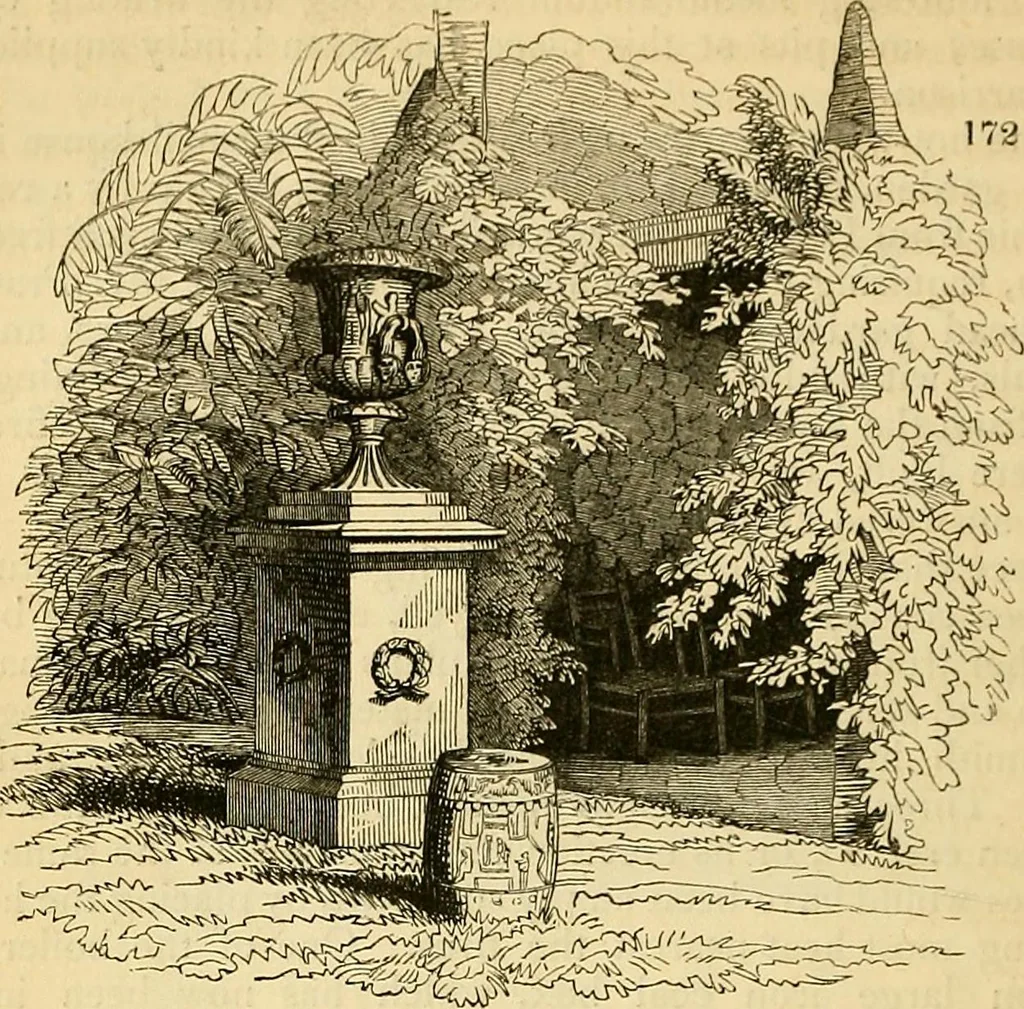 An illustration from The gardener's magazine and register of rural & domestic improvement, 1826, leaf 693