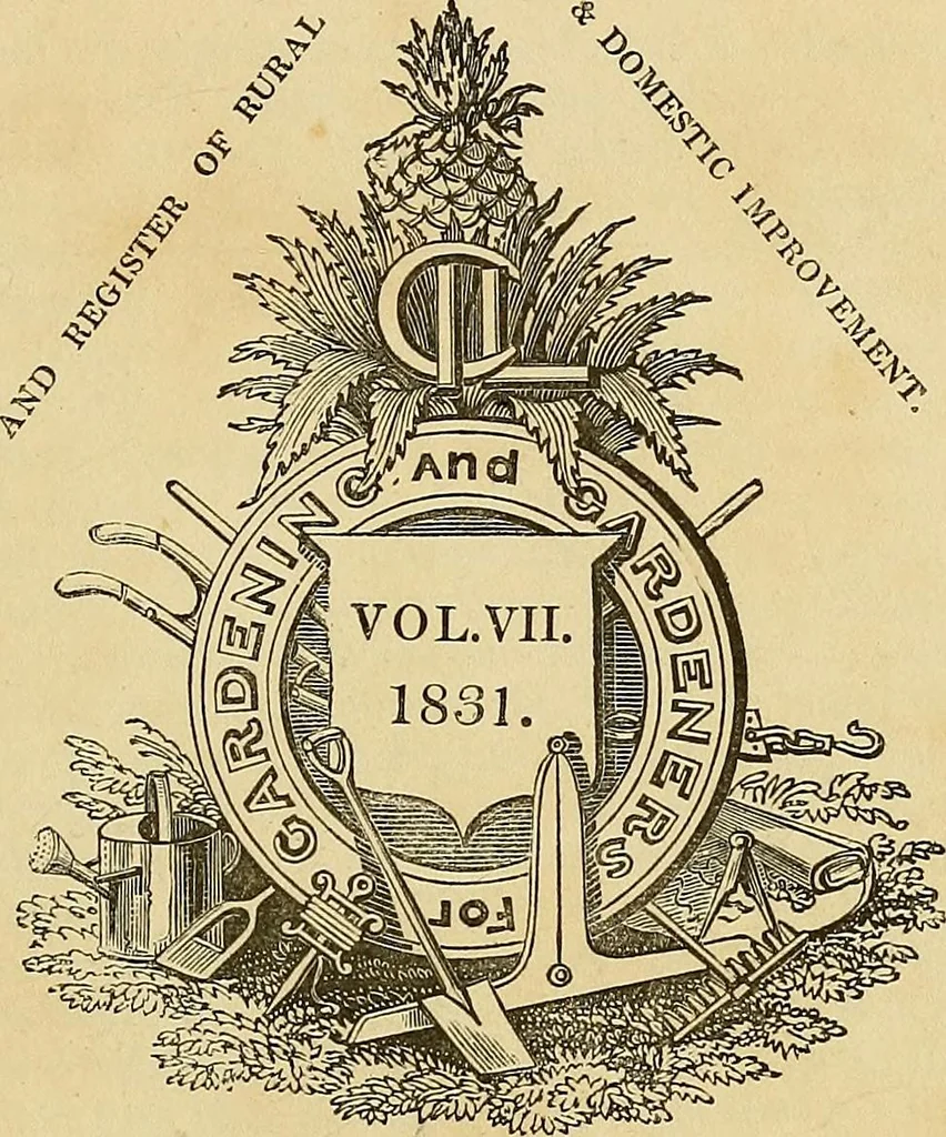 An illustration from The gardener's magazine and register of rural & domestic improvement, 1826, leaf 5