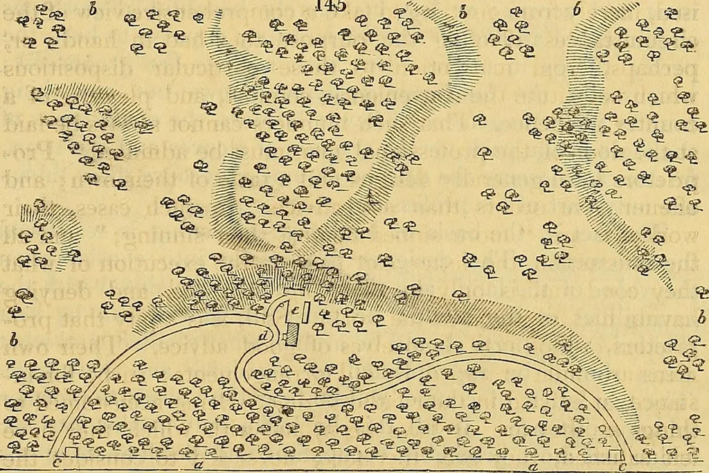 An illustration from The gardener's magazine and register of rural & domestic improvement, 1826, leaf 688