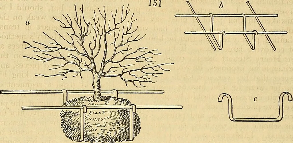An illustration from The gardener's magazine and register of rural & domestic improvement, 1826, leaf 745