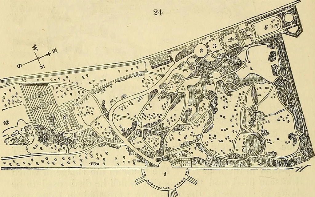 An illustration from The gardener's magazine and register of rural & domestic improvement, 1826, leaf 144