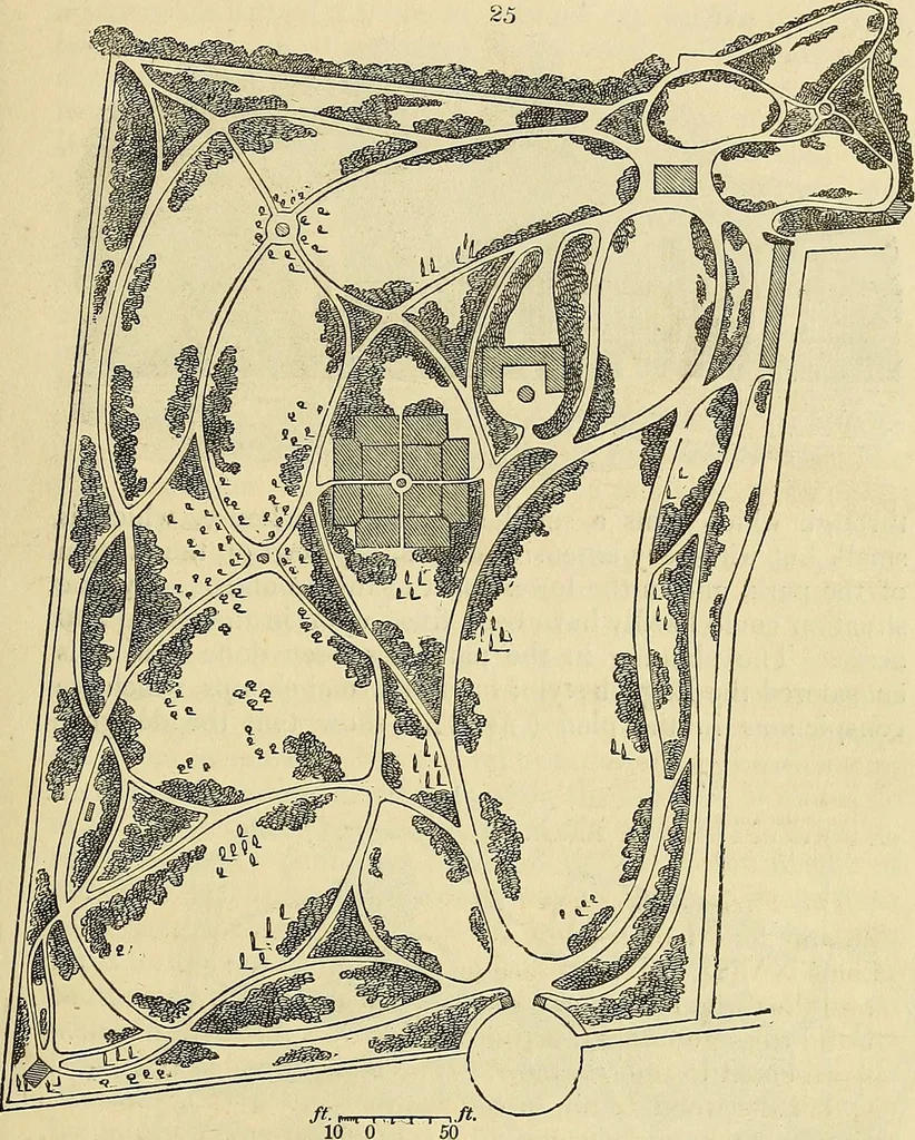 An illustration from The gardener's magazine and register of rural & domestic improvement, 1826, leaf 145