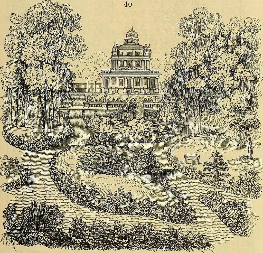 An illustration from The gardener's magazine and register of rural & domestic improvement, 1826, leaf 163