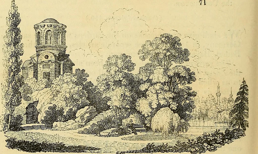 An illustration from The gardener's magazine and register of rural & domestic improvement, 1826, leaf 268
