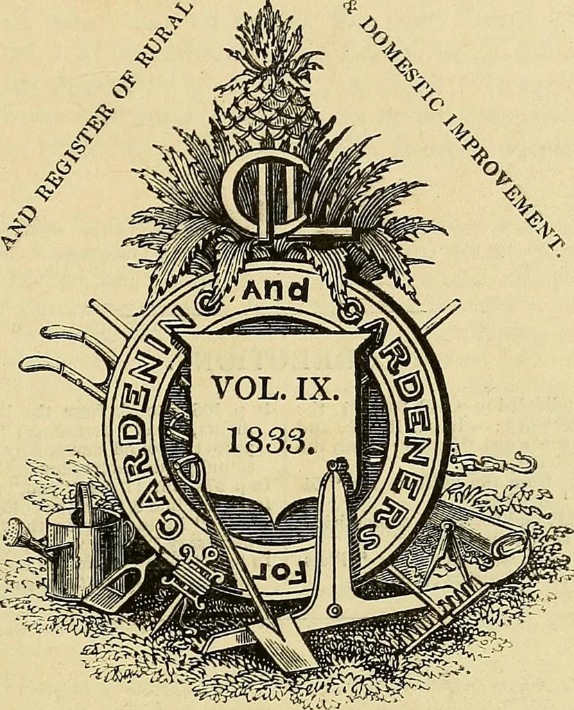 An illustration from The gardener's magazine and register of rural & domestic improvement, 1826, leaf 3