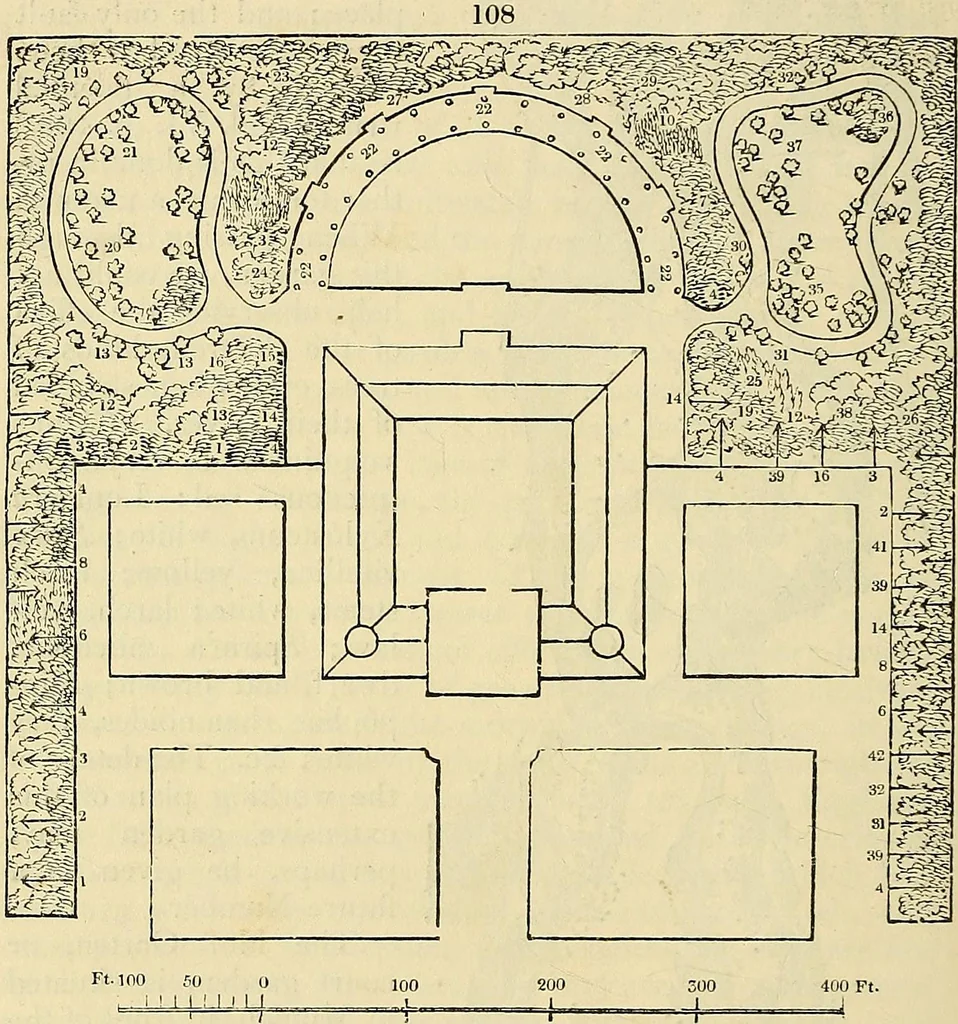 An illustration from The gardener's magazine and register of rural & domestic improvement, 1826, leaf 410