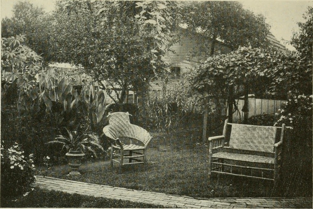 An illustration from The garden and its accessories, 1907, leaf 138